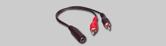 RCA->Mini Phono