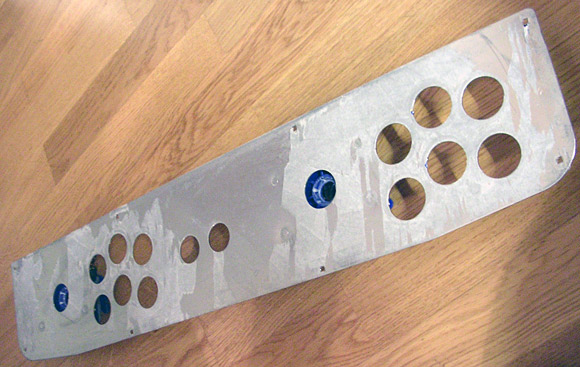 Lots of really nasty adhesive